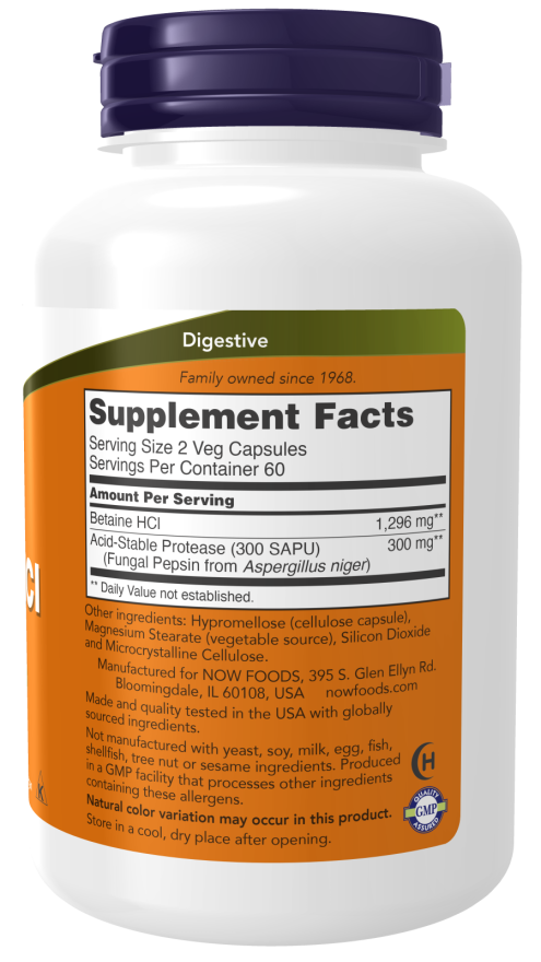 NOW Betaine HCL