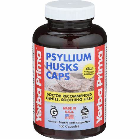 Yerba Prima Psyllium Husks Caps