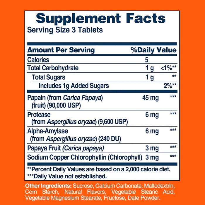 American Health Papaya Enzyme with Chlorophyll
