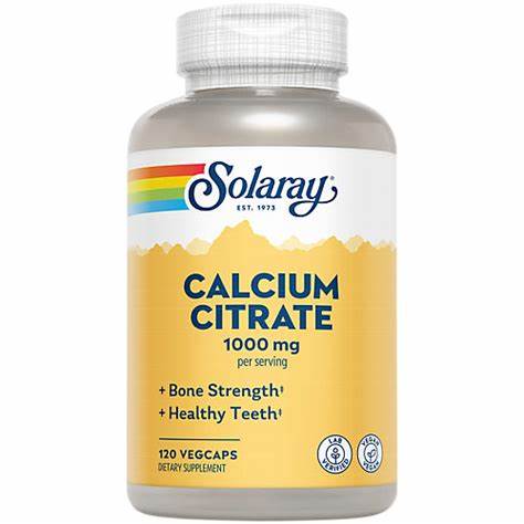 Solaray Calcium Citrate 1000mg