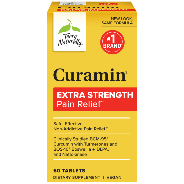 Terry Naturally Curamin Extra Strength 60 Tablets