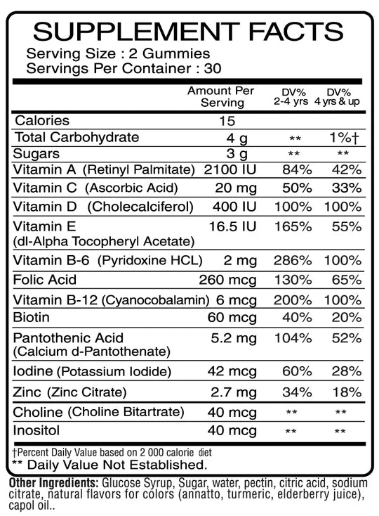 Earth's Creation KIDS MULTI (Gummies)