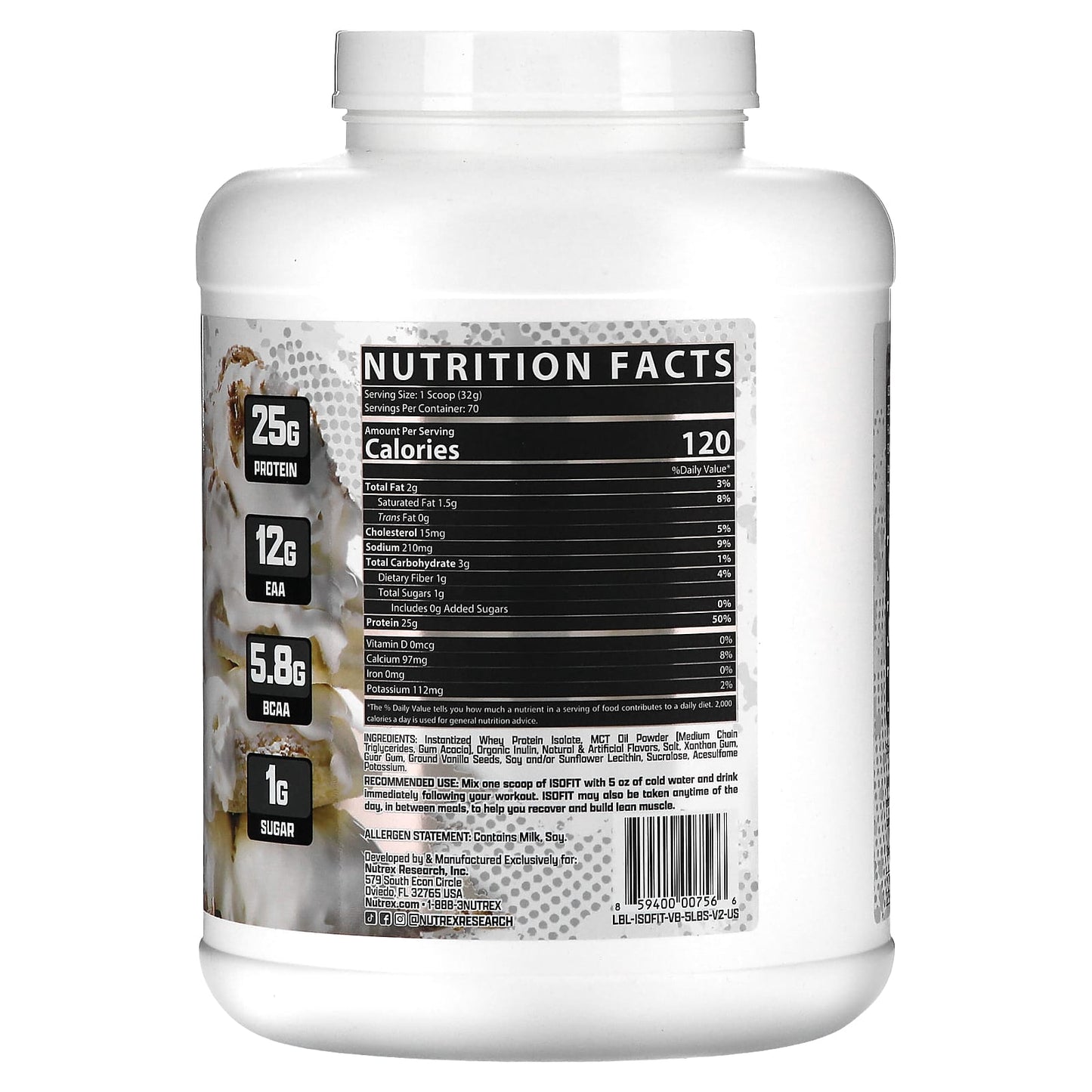 Nutrex ISOFIT