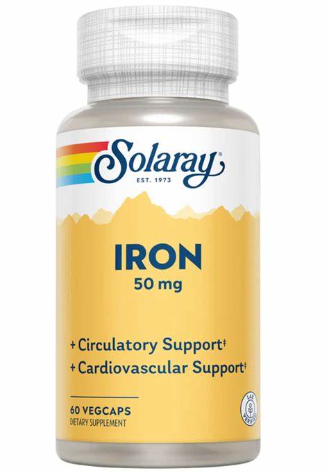 Solaray Iron 50mg