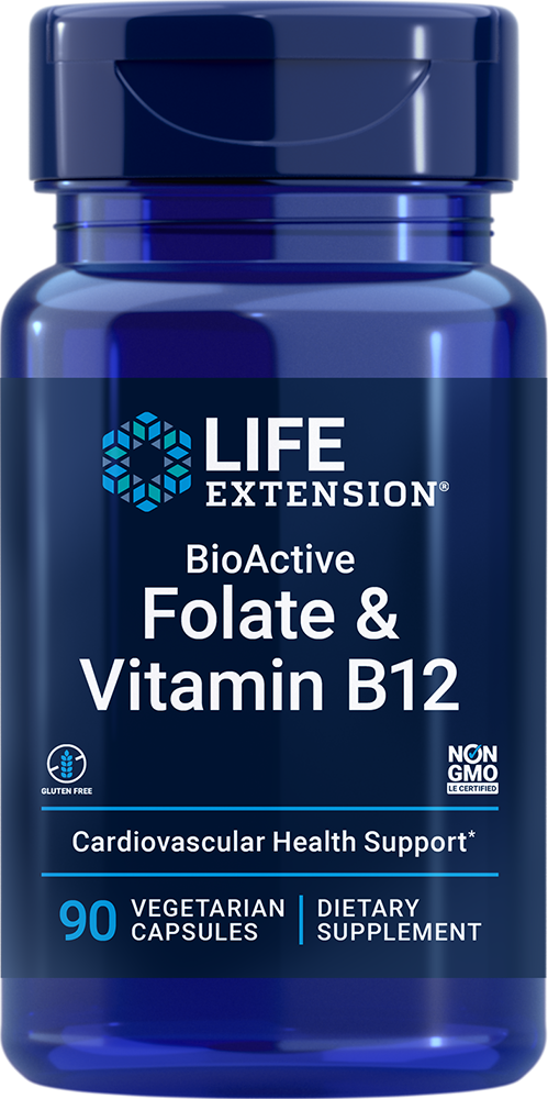 Life Extension Bioactive Folate & Vitamin B12