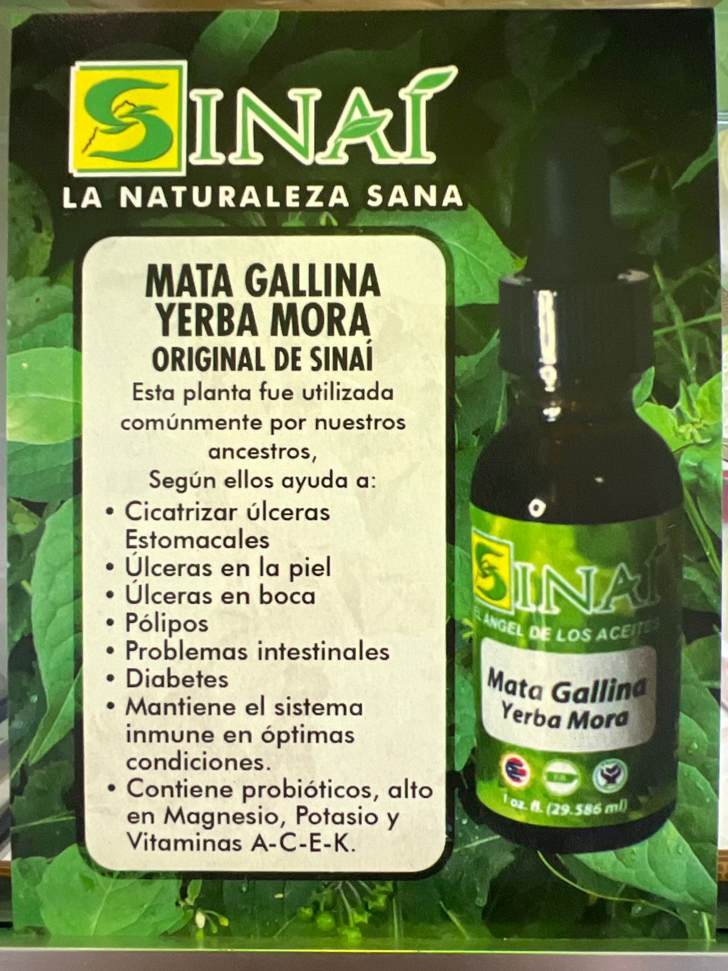 Sinaí Mata Gallina (Tintura)