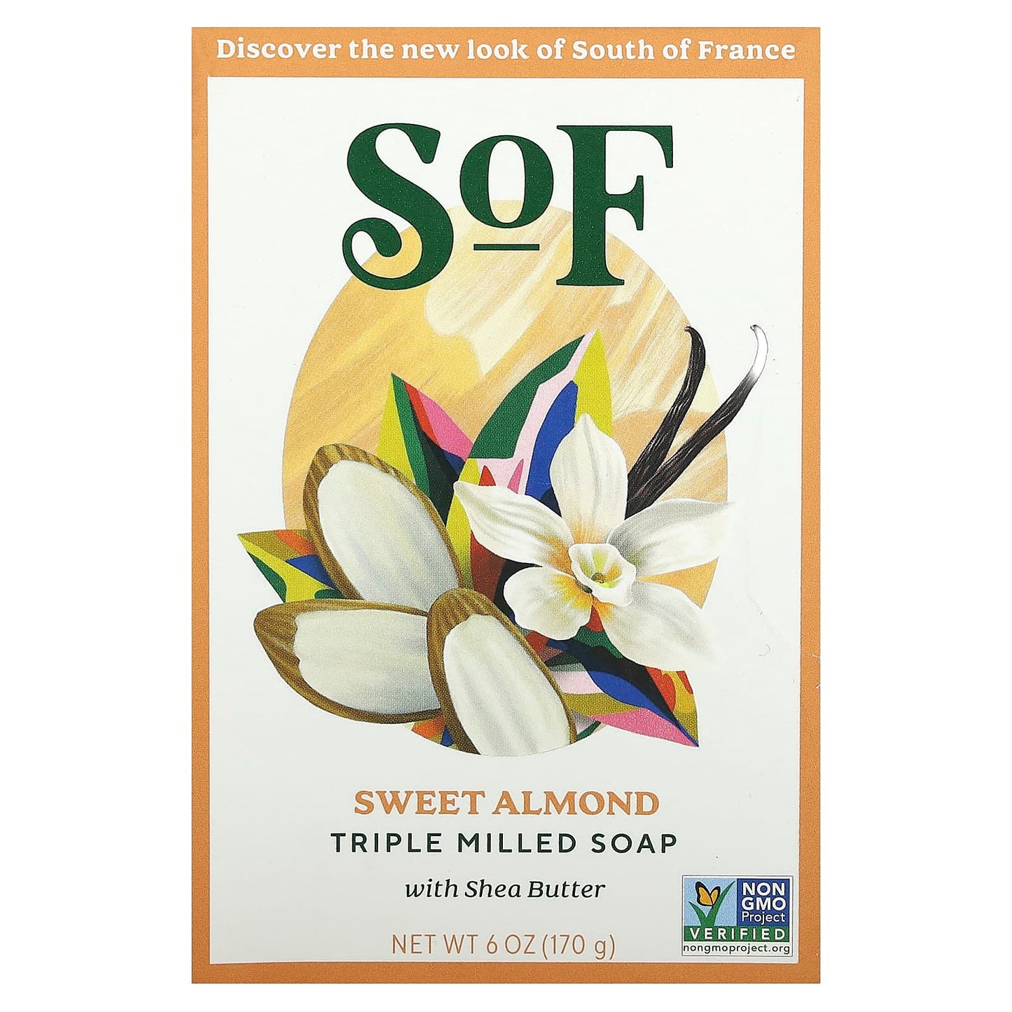 SoF Sweet Almond Triple Milled Soap