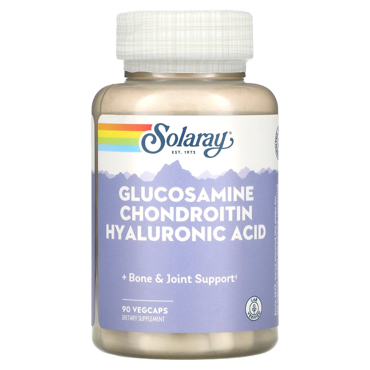 Solaray Glucosamine, Chondroitin & Hyaluronic Acid (90 VegCaps)