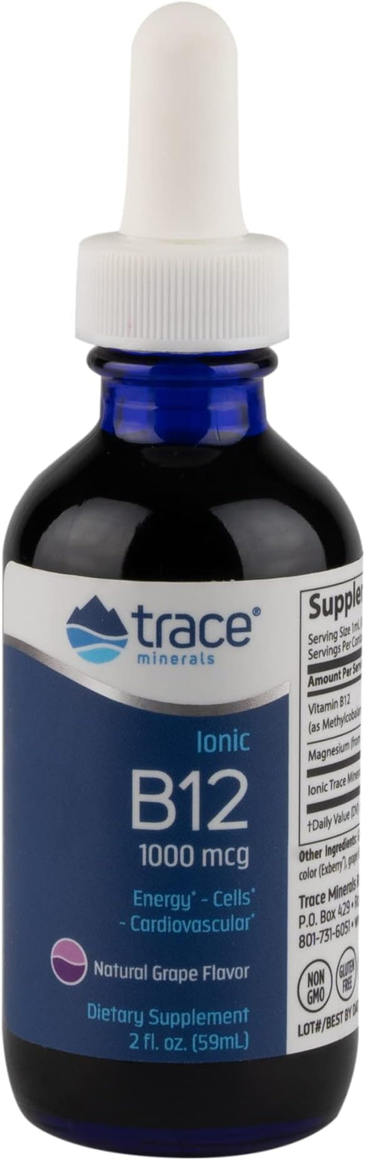 Trace Minerals Liquid Ionic B12