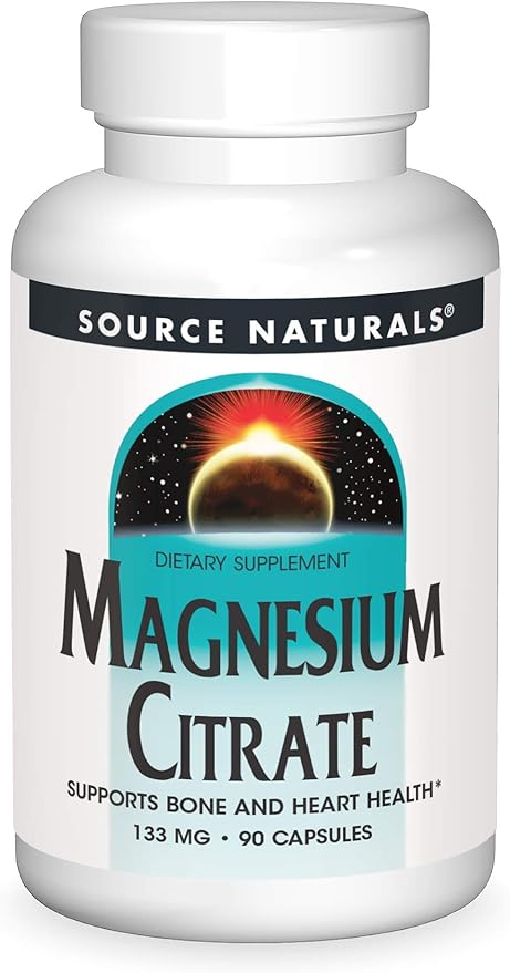 Source Naturals Magnesium Citrate Capsules