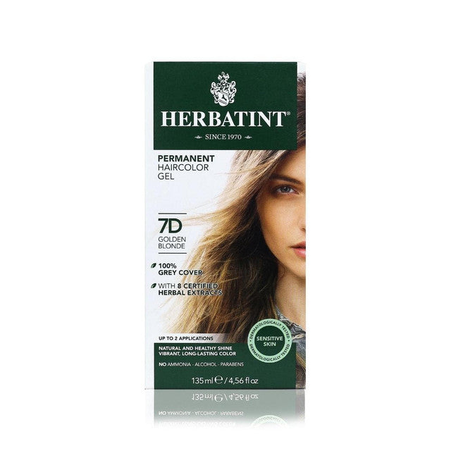 Herbatint Permanent Hair Color Gel - 7D