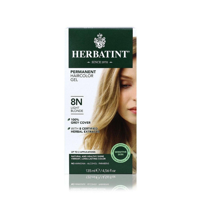 Herbatint Permanent Hair Color Gel - 8N