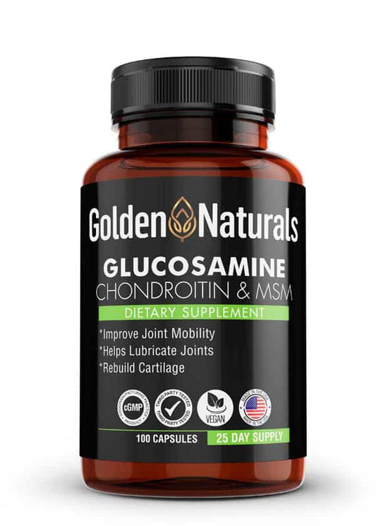 Golden Naturals Glucosamine Chondroitin & MSM