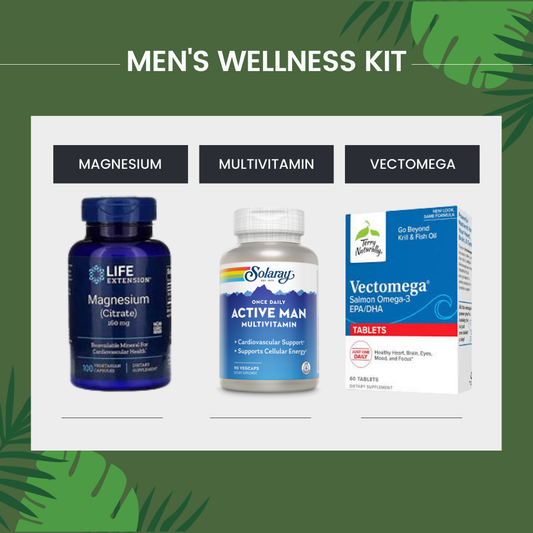 Power & Vitality Kit (Men's Wellness Kit)