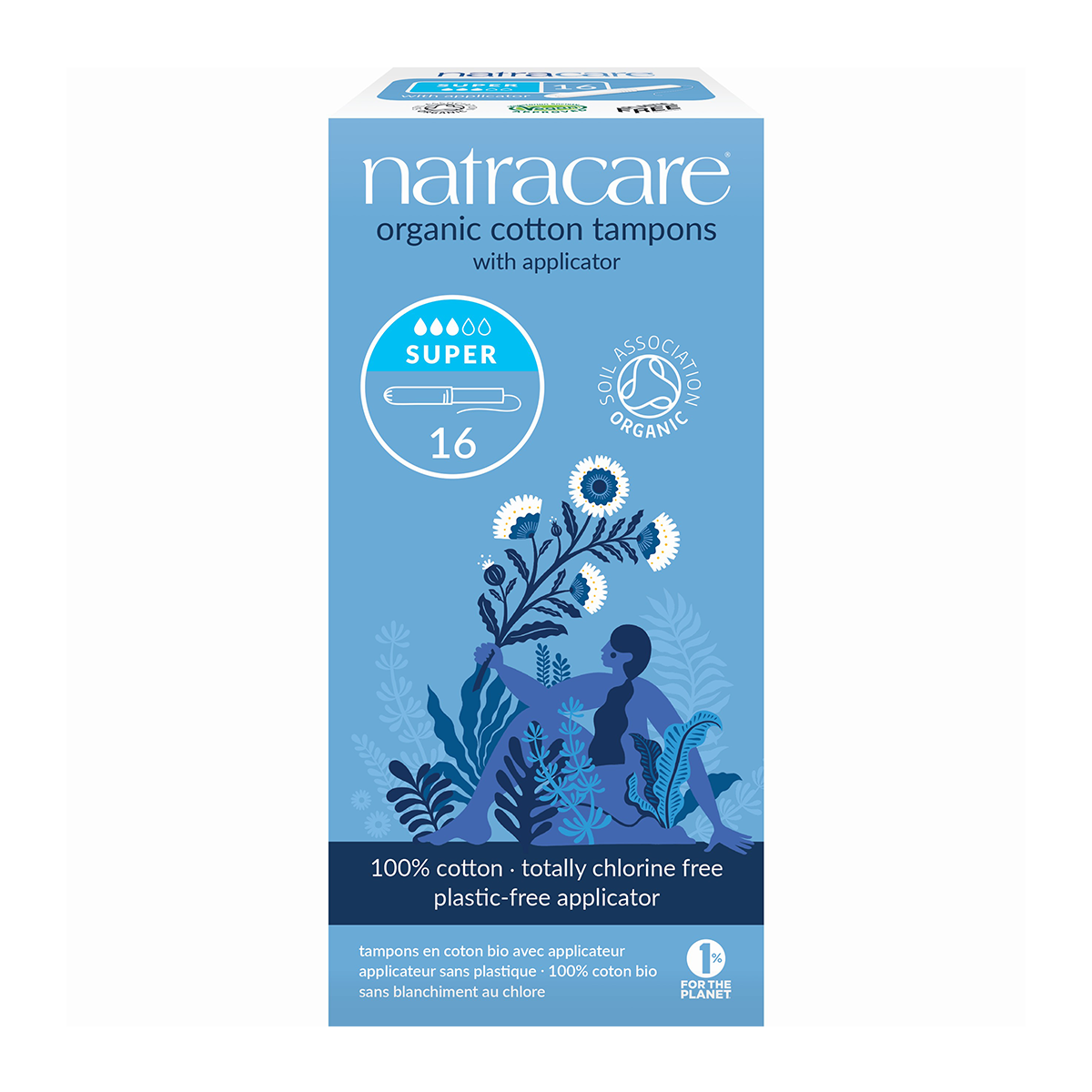 NatraCare Organic Cotton Tampons