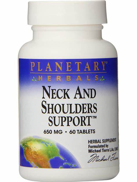 Planetary Herbals Neck and Shoulders Support Tablets