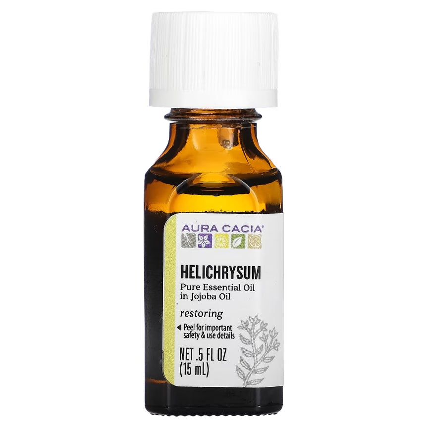 Aura Cacia Helichrysum Pure Essential Oil in Jojoba Oil