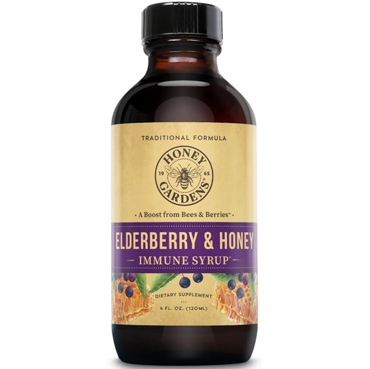 Honey Gardens Elderberry & Honey Immune Syrup