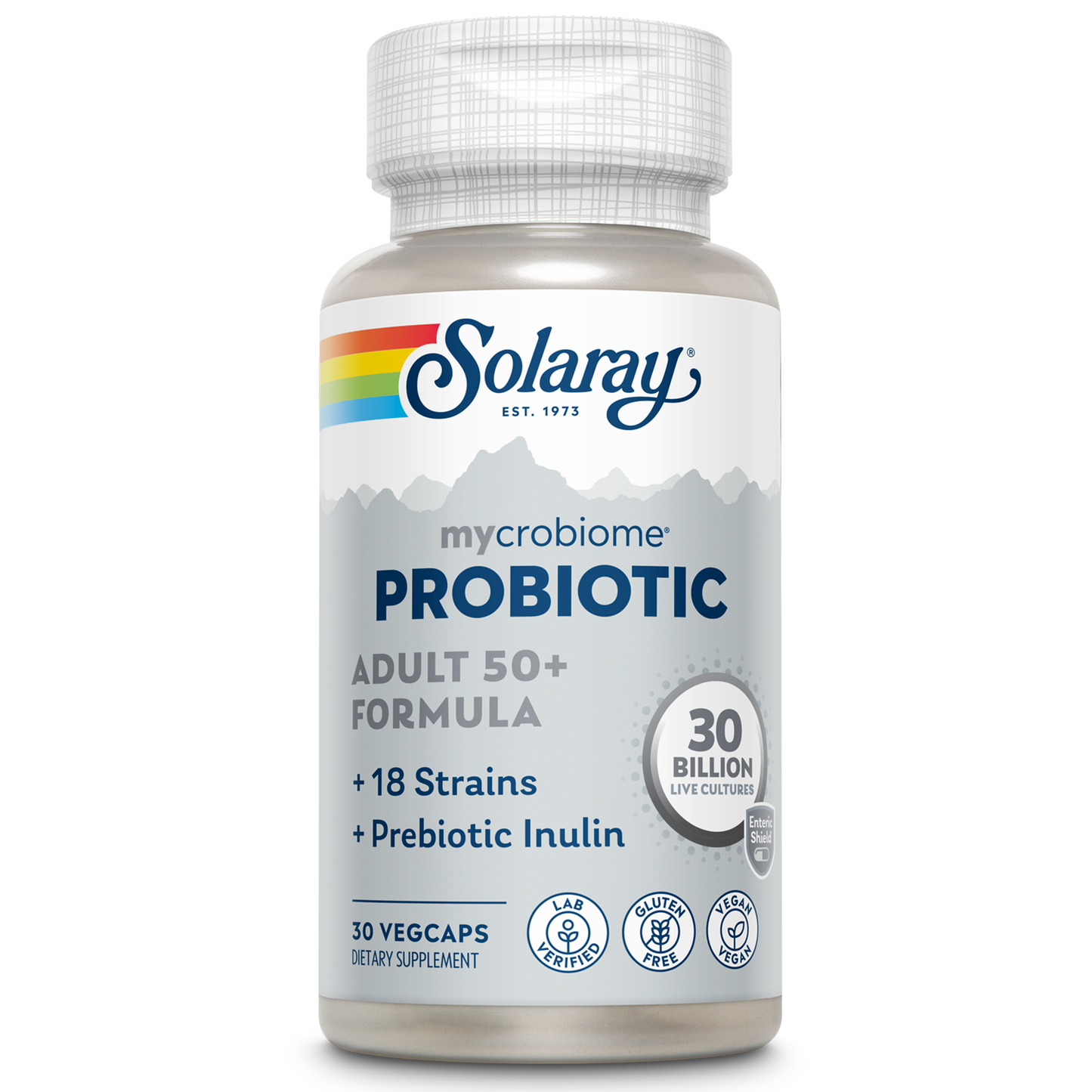 Solaray Mycrobiome Probiotic Adult 50+ Formula