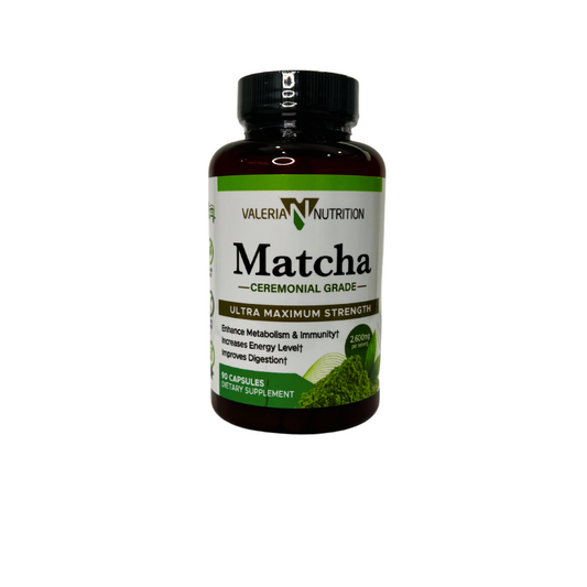 Valeria Nutrition Matcha Capsules