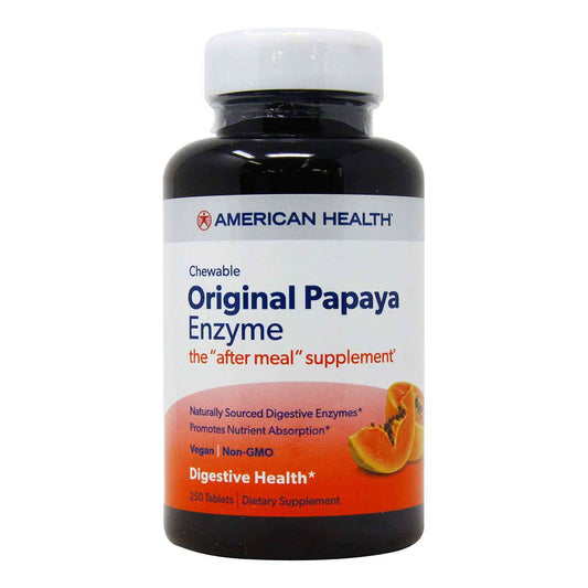American Health Super Papaya Enzyme (250 Tablets)