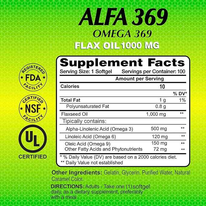 Alfa Vitamins Omega 369