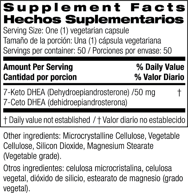 Bio Nutrition 7-Keto DHEA