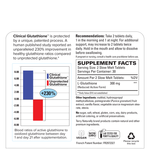 Terry Naturally Clinical Glutathione