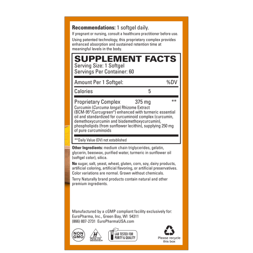 Terry Naturally CuraMed 375 mg Curcumin