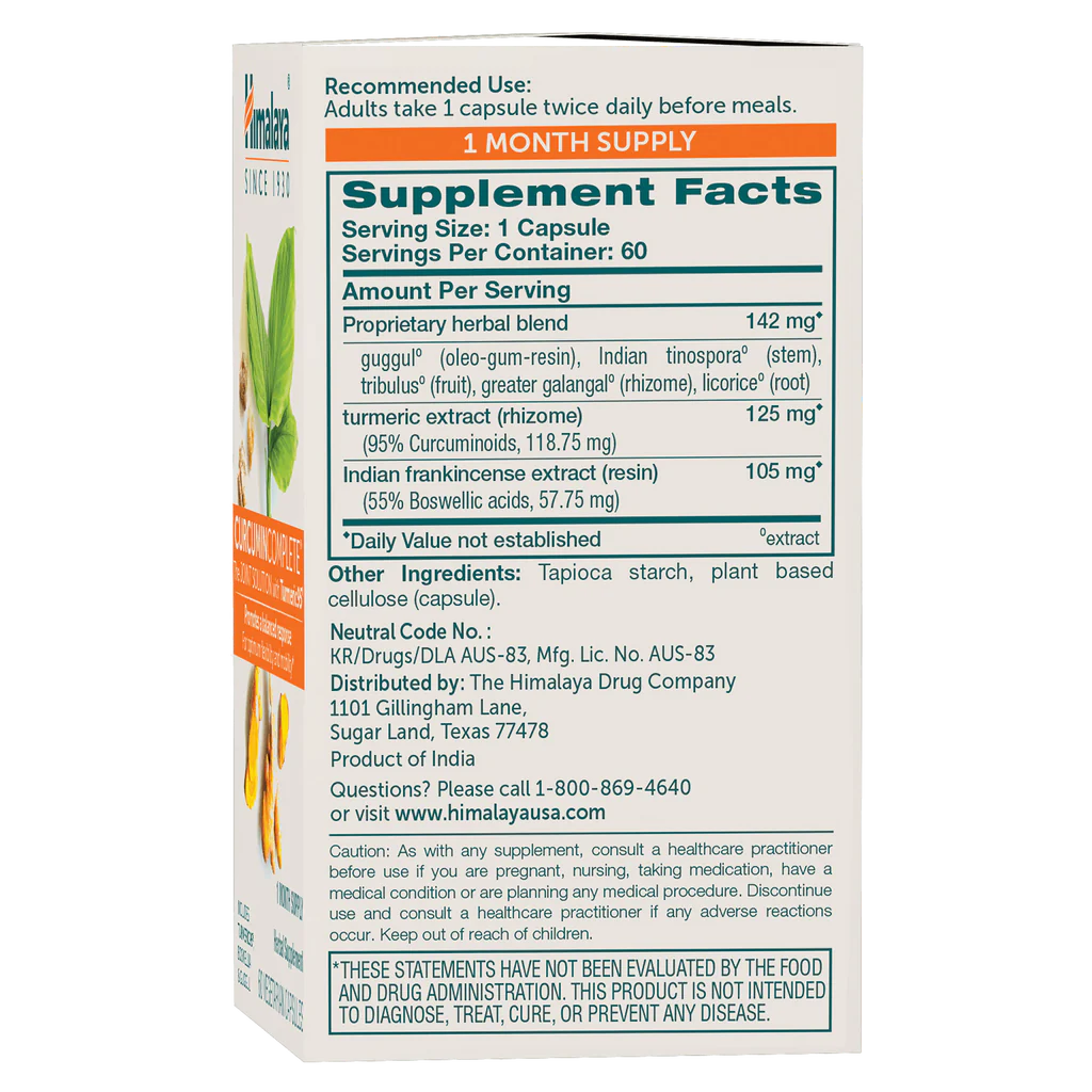 Himalaya Curcumin Complete