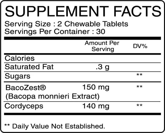 Earth's Creation Focus Fuel (Chewable)