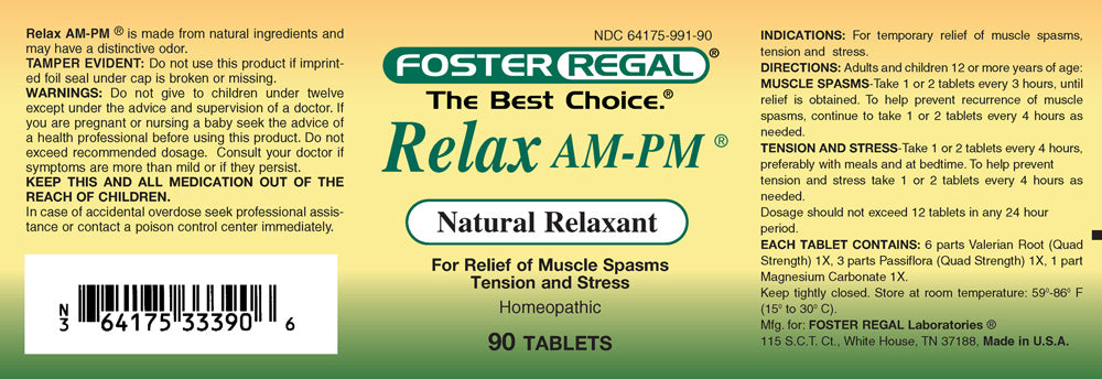 Foster Regal Relax AM-PM (45 Tablets)