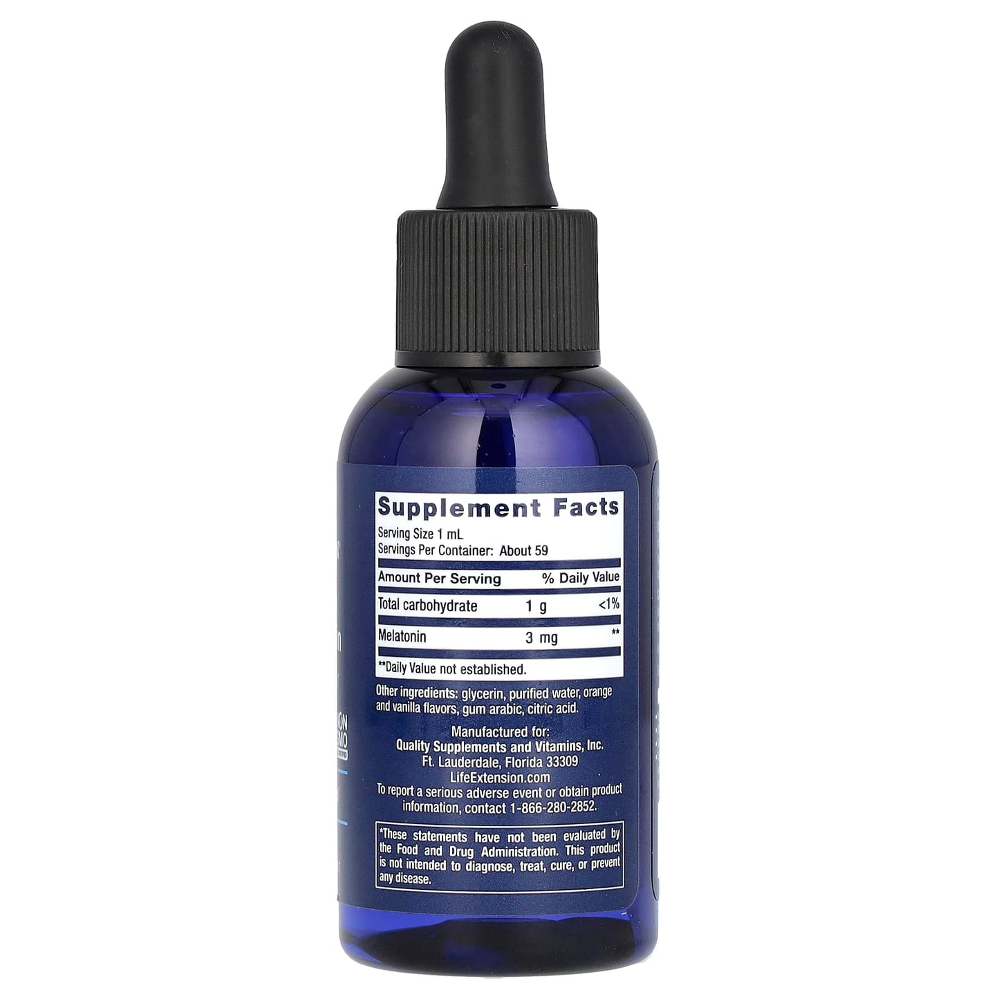 Life Extension Fast-Acting Liquid Melatonin