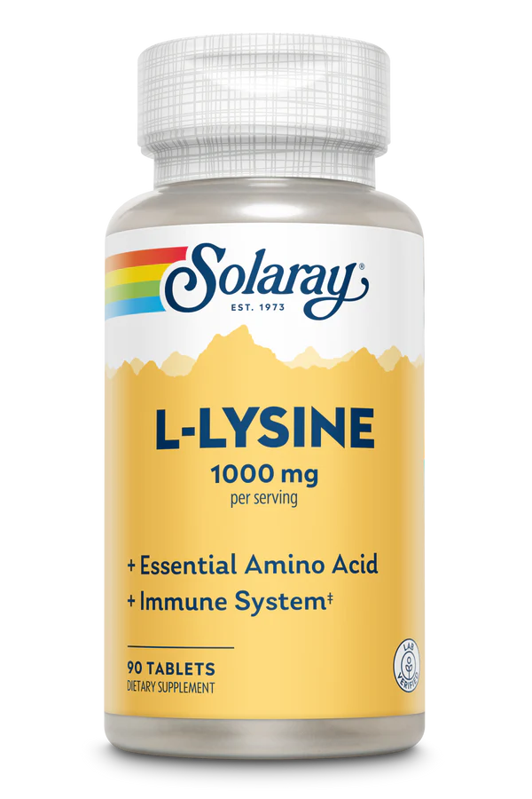Solaray L-Lysine 100mg (per serving)