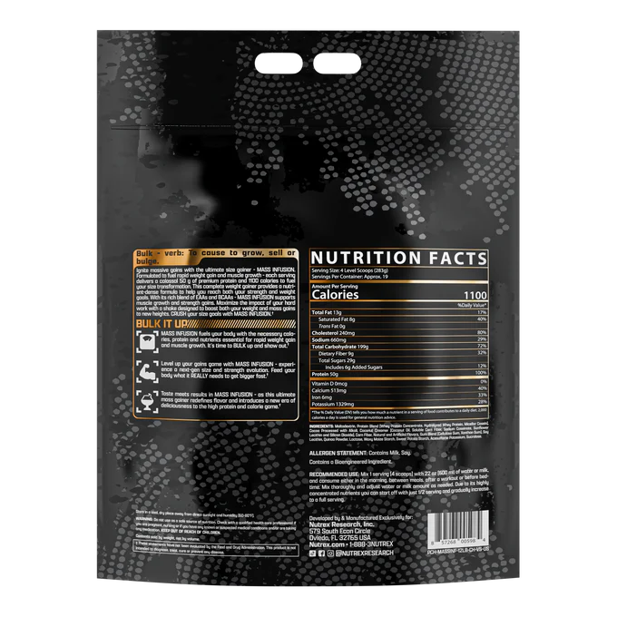 Nutrex Mass Infusion (12lbs)