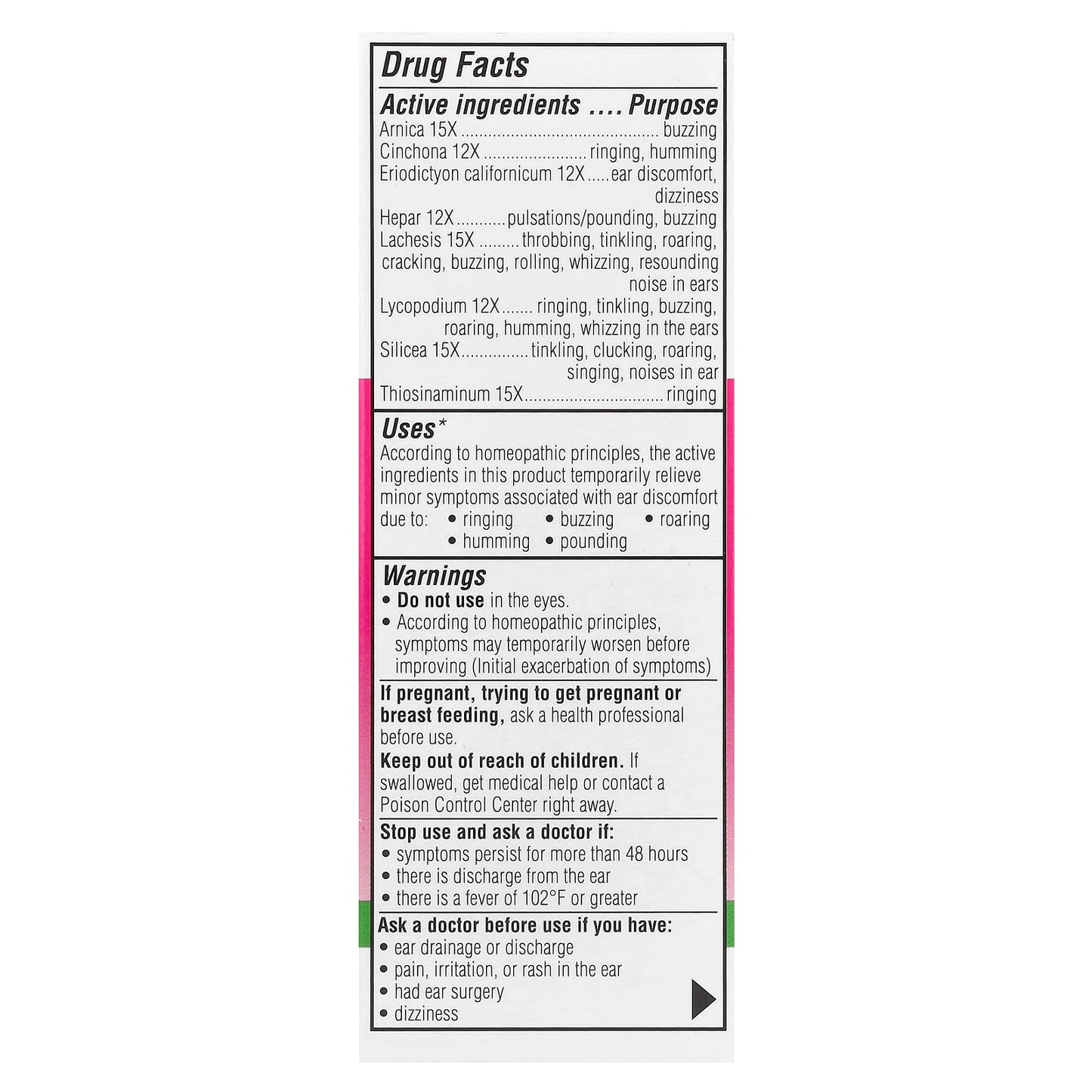 Similasan Ear Ringing Remedy