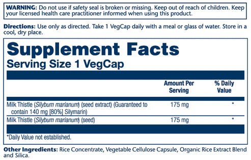 Solaray Milk Thistle