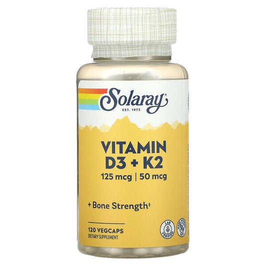 Solaray Vitamin D3+ K2