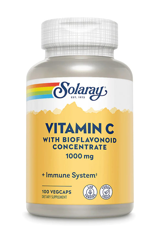 Solaray Vitamin C with Bioflavonoid Concentrate 1000mg