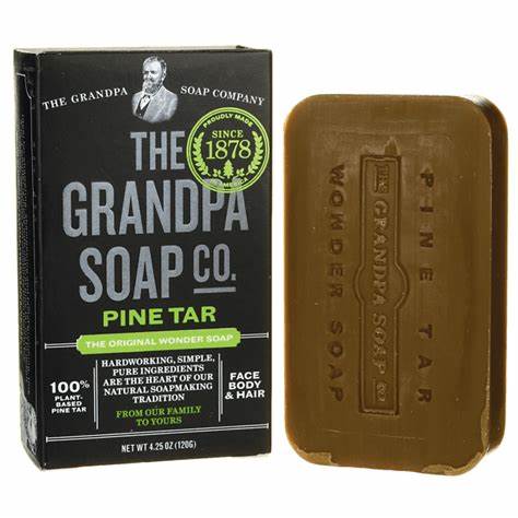 Grandpa Soap Co. Pine Tar Soap Bar